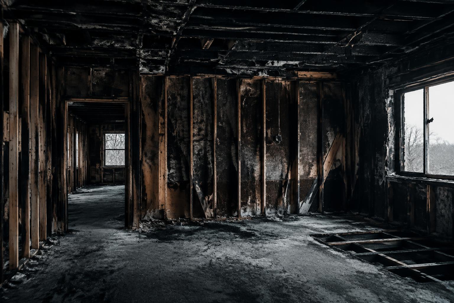 Fire Restoration work by Redkan Group